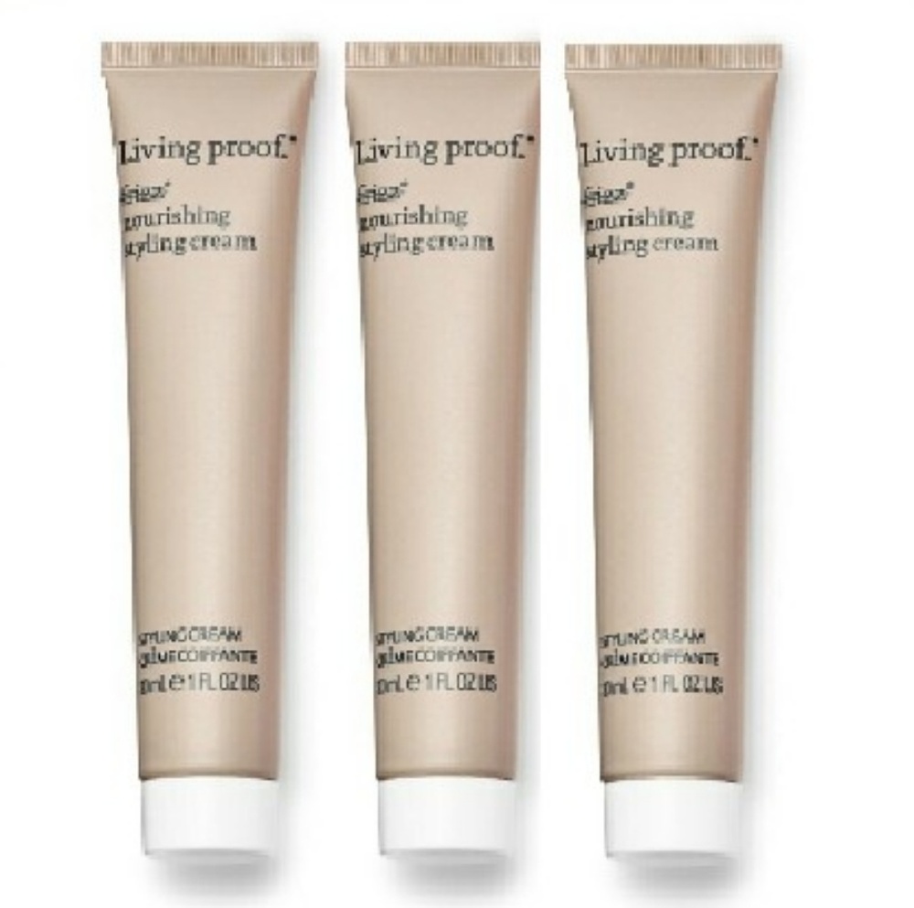 3× Living Proof Nourishing Styling Creams